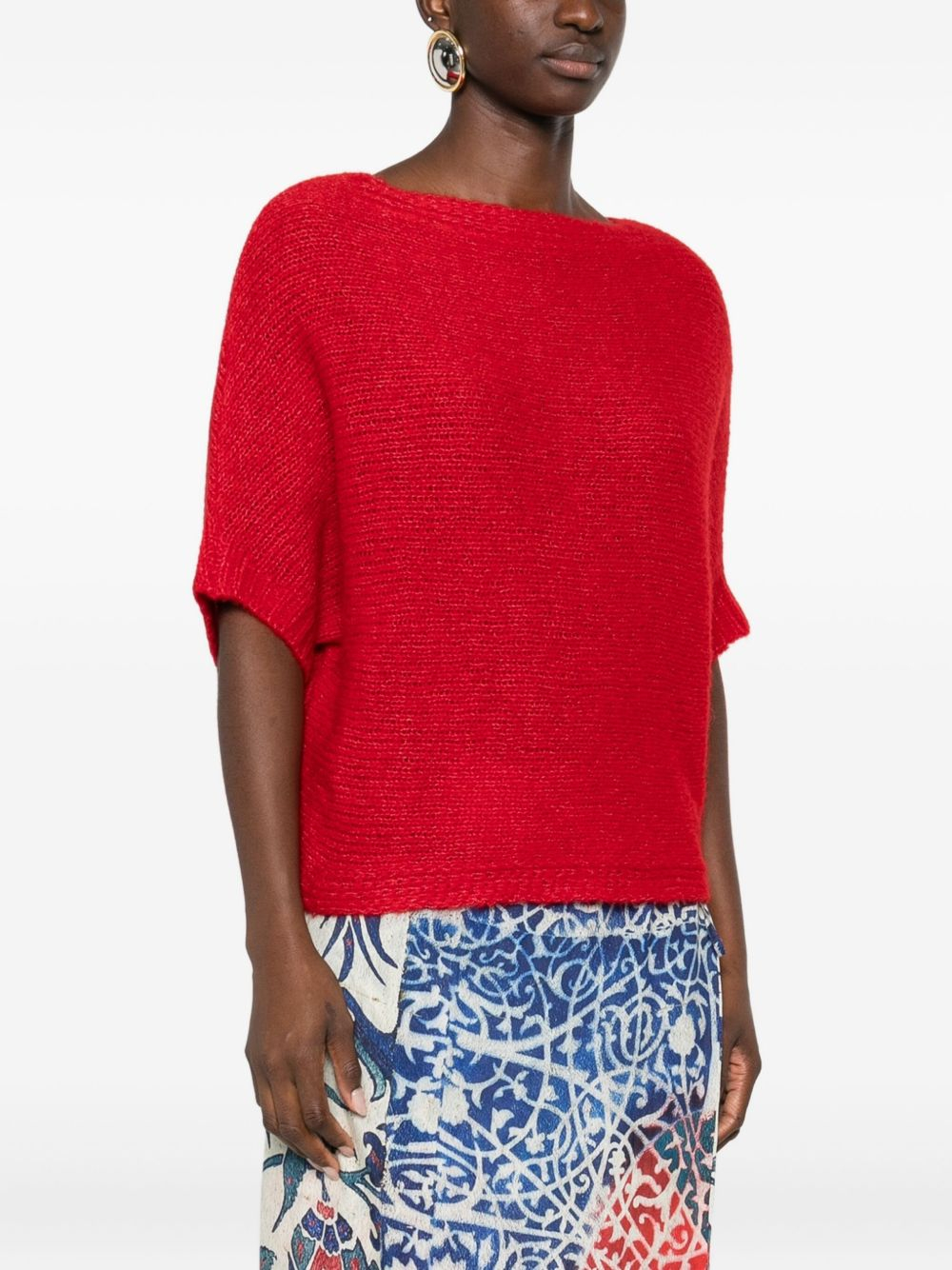 [TALKING WALLS] T-shirts Short Sleeve FW25 TW2202LIPSTICKRED