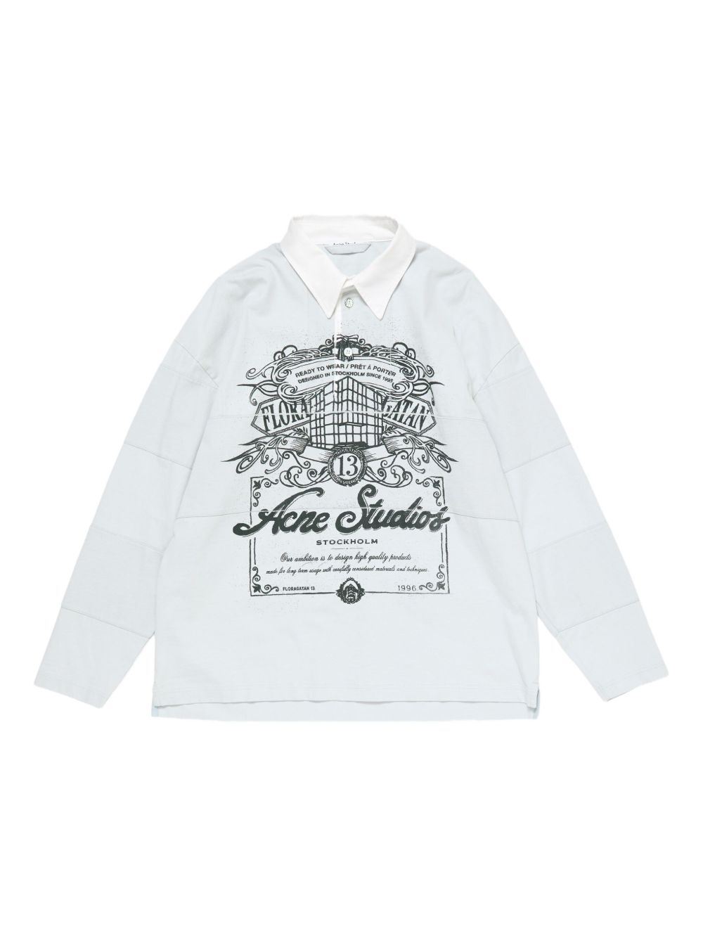 [Acne Studios] T-shirts Long Sleeve FW25 CL0396AAA