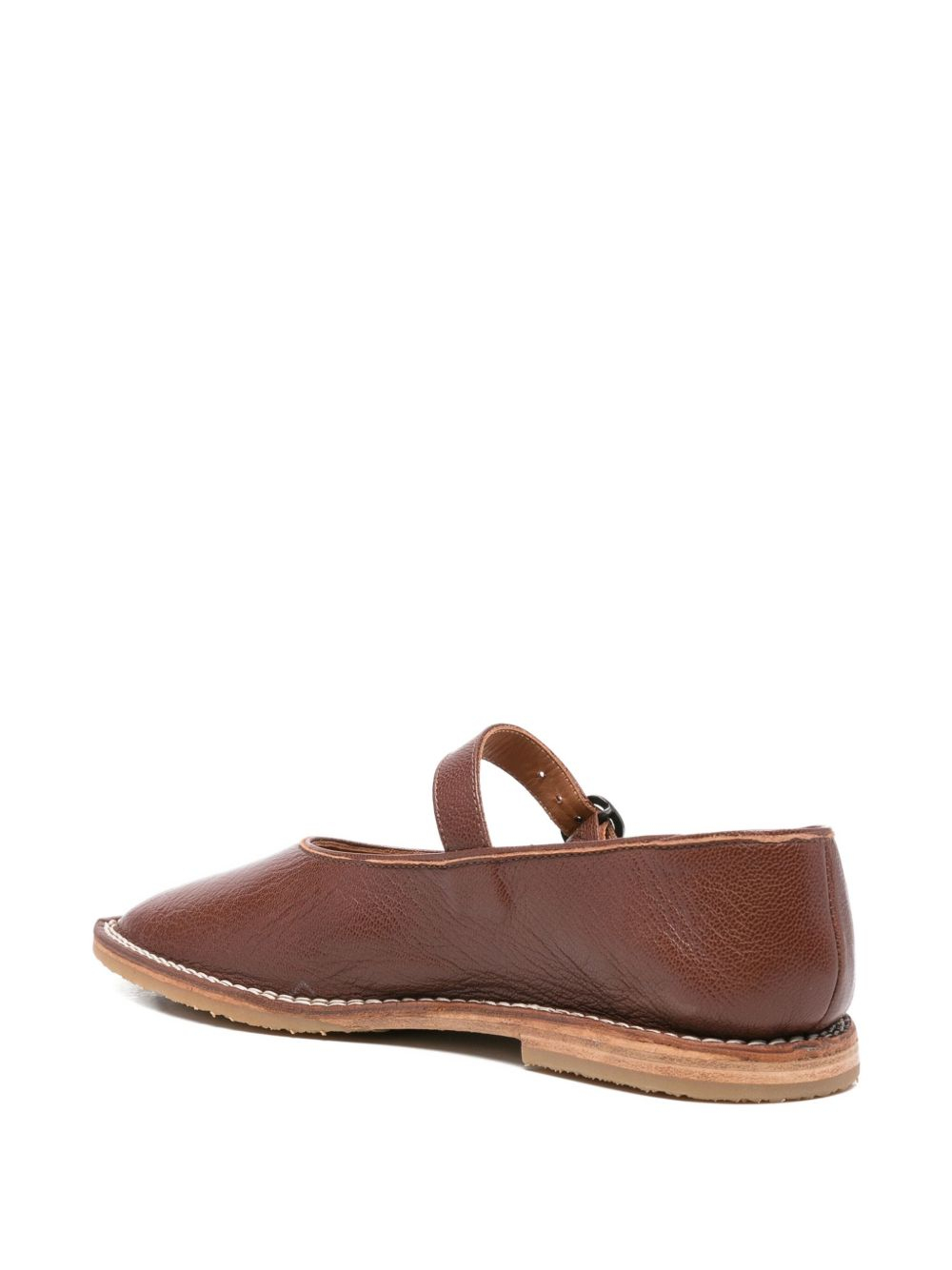 [HEREU] Flat shoes FW25 BRASSWFA25CHESTNUT