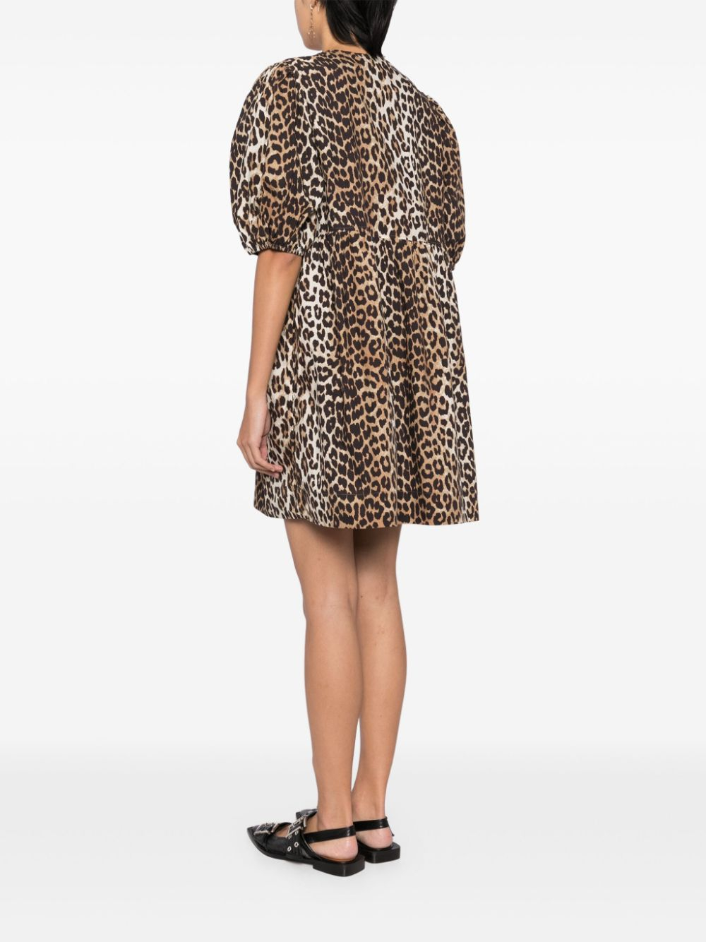 [GANNI] Short sleeve dress FW25 F9758943