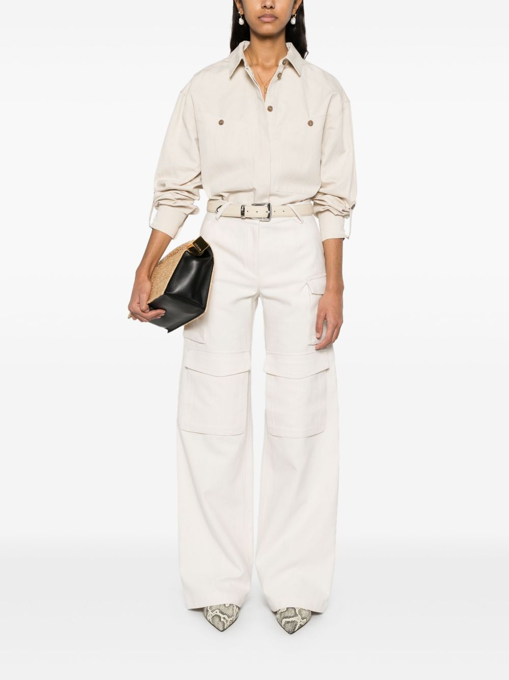 [Iro] Shirts Long Sleeve SS25 NOLANIWP18BEI37