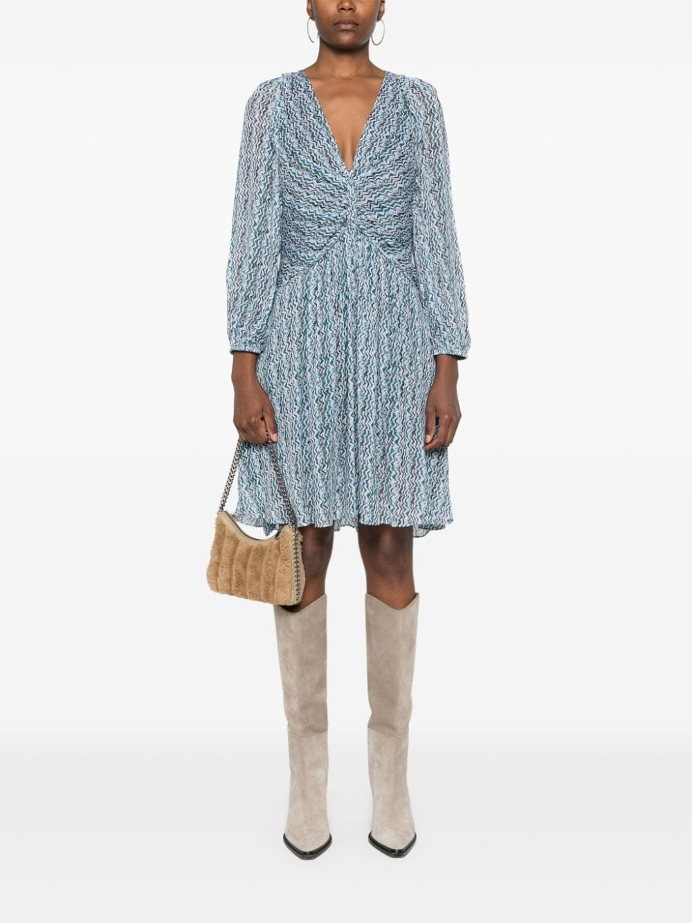[Iro] Long sleeve dress FW24 RULINEWP33MUL03