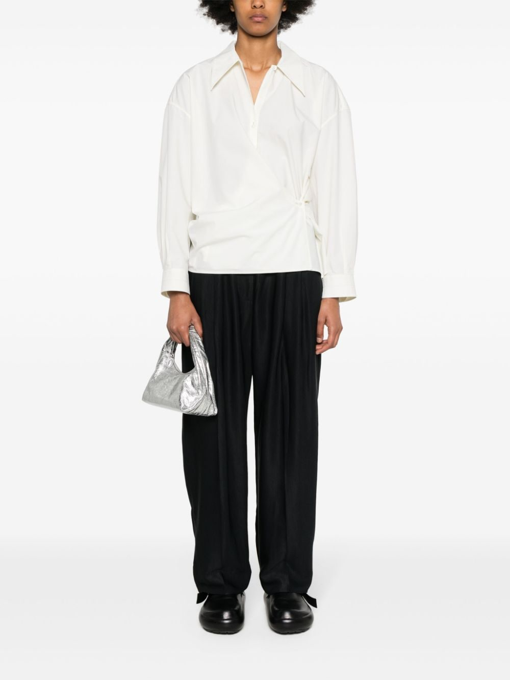 [Studio Nicholson] Trousers FW24 SPERROSNW1367DARKESTNAVY