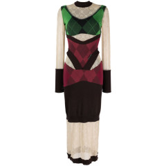 [MARINE SERRE] Long sleeve dress FW23 WDR034UKNI0001GN45