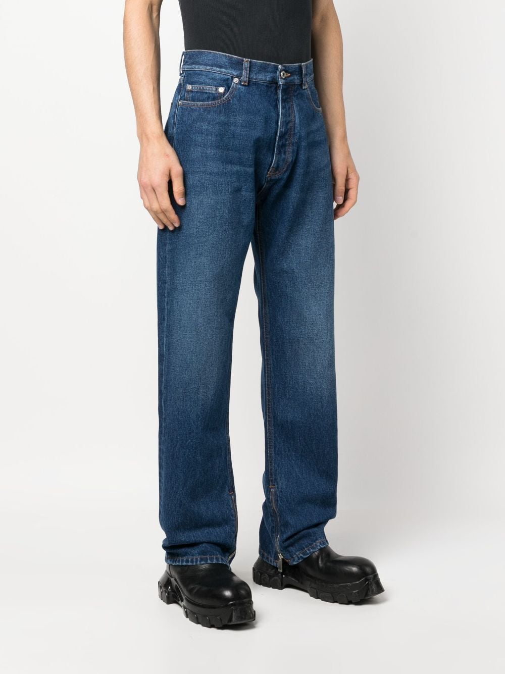 [Off White] Jeans FW23 OMYA177F23DEN0024400