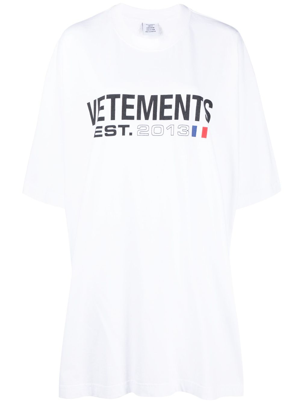 [Vetements] T-shirts Short Sleeve FW23 UE54TR100WDWHITE