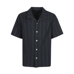 [Howlin] Shirts Short Sleeve SS23 COCKTAILDAMORENAVY