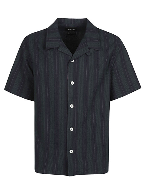 [Howlin] Shirts Short Sleeve SS23 COCKTAILDAMORENAVY