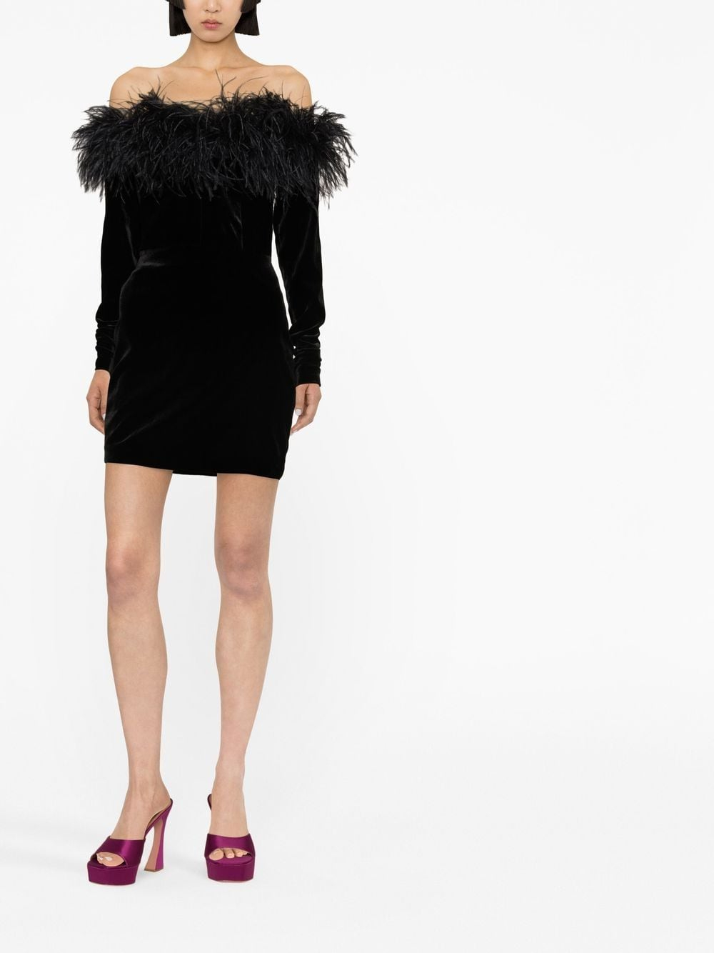 [Alessandra Rich] Long sleeve dress SS23 FAB3173F2603900