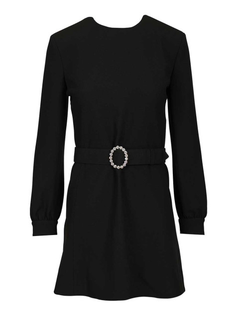 [Saint Laurent] Long sleeve dress FW25 819619Y012W1000