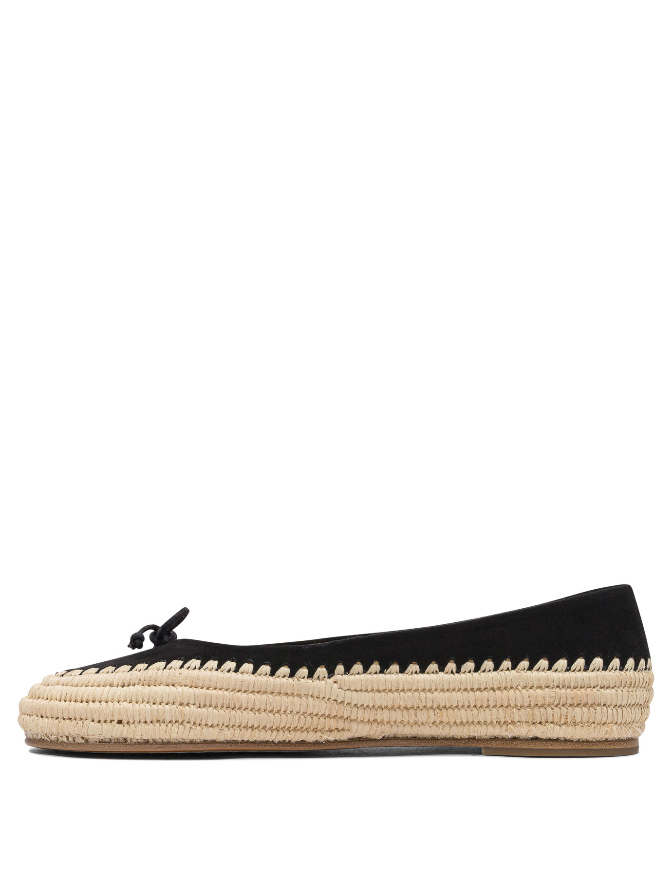 [Paloma Barcelo] Flat shoes SS25 TINAKID SUEDEBLACK