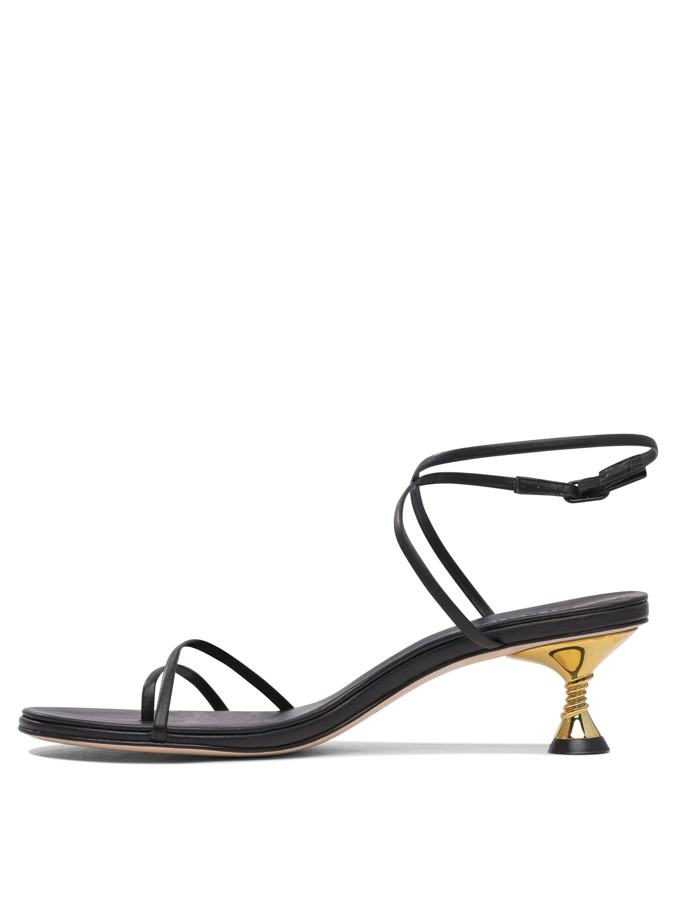 [Studio Amelia] Sandals SS25 F850CFSHELIX 50BLK