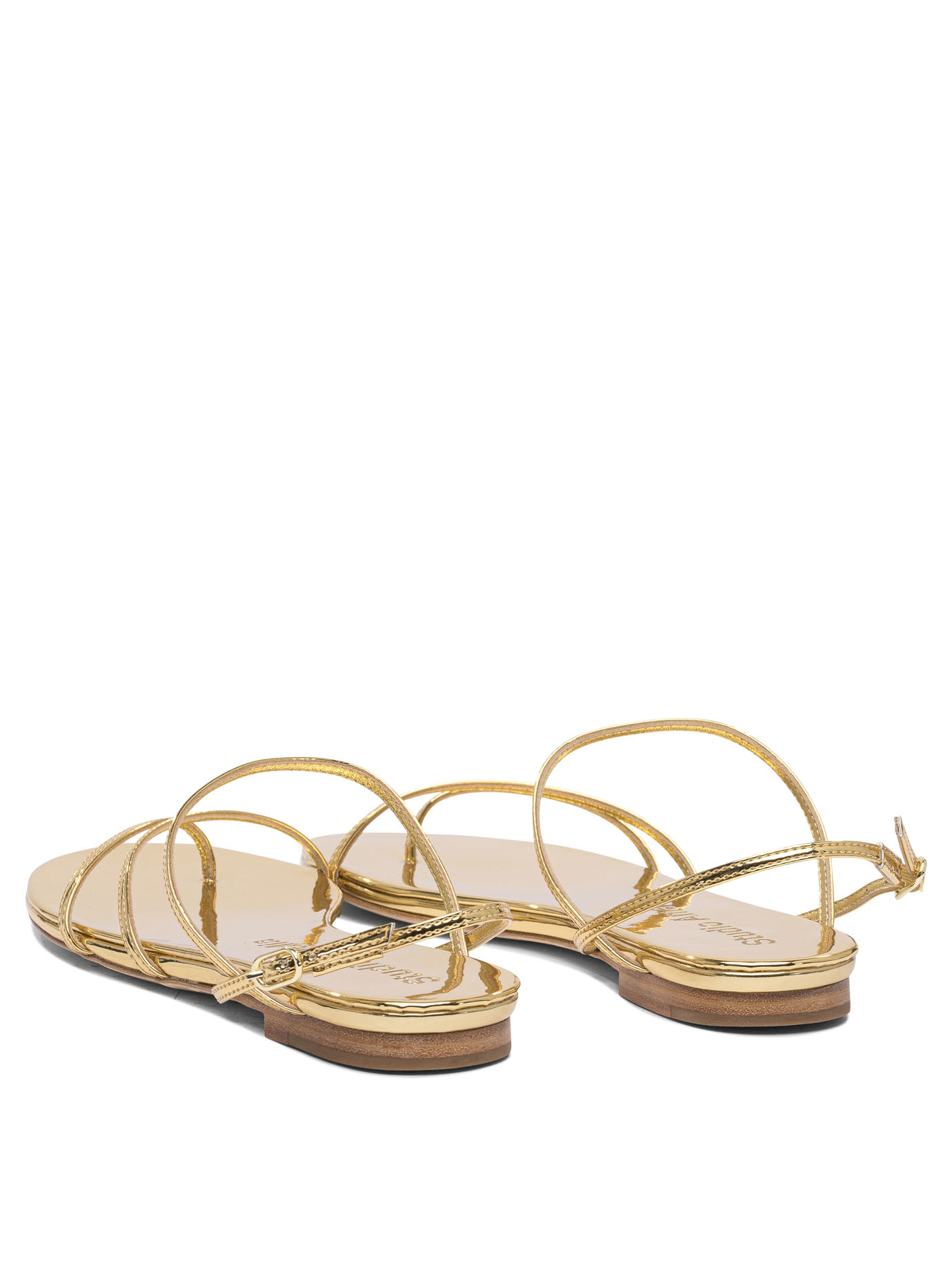 [Studio Amelia] Sandals SS25 F860CFSHELIX FLATGLD