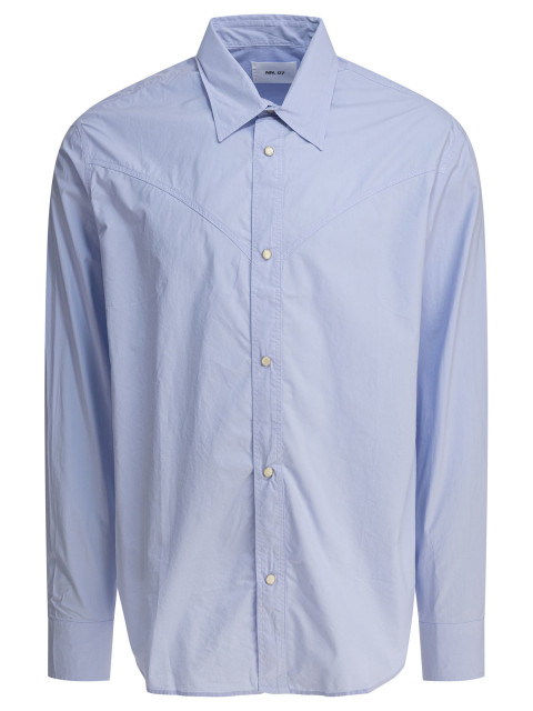 [NN07] Shirts Long Sleeve FW25 2525245927JOE SHIRT 5245POWDER BLUE
