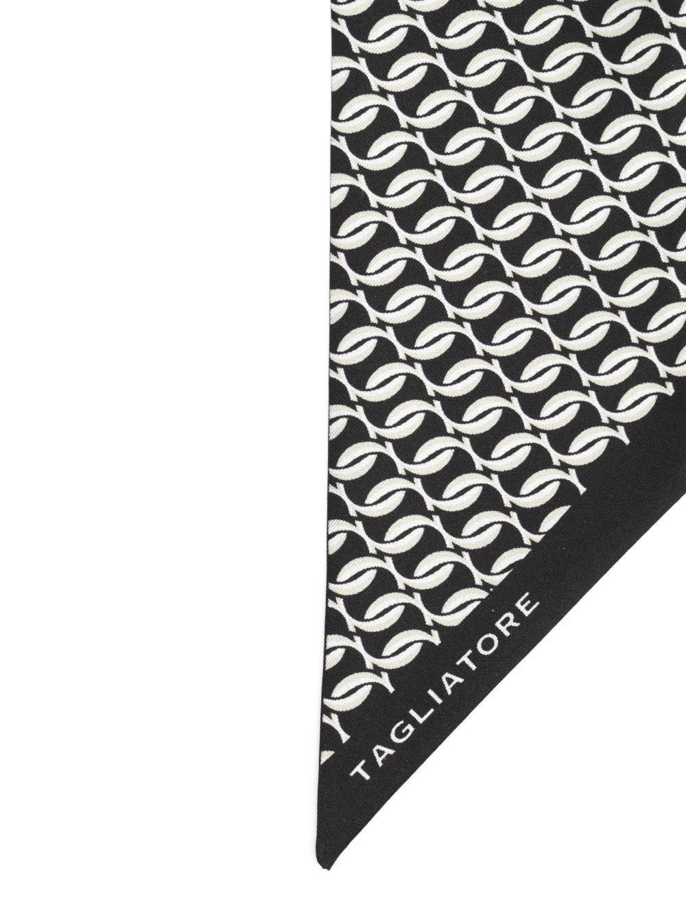 [TAGLIATORE] Scarf FW25 FOULARD8NTI25-02BLACK