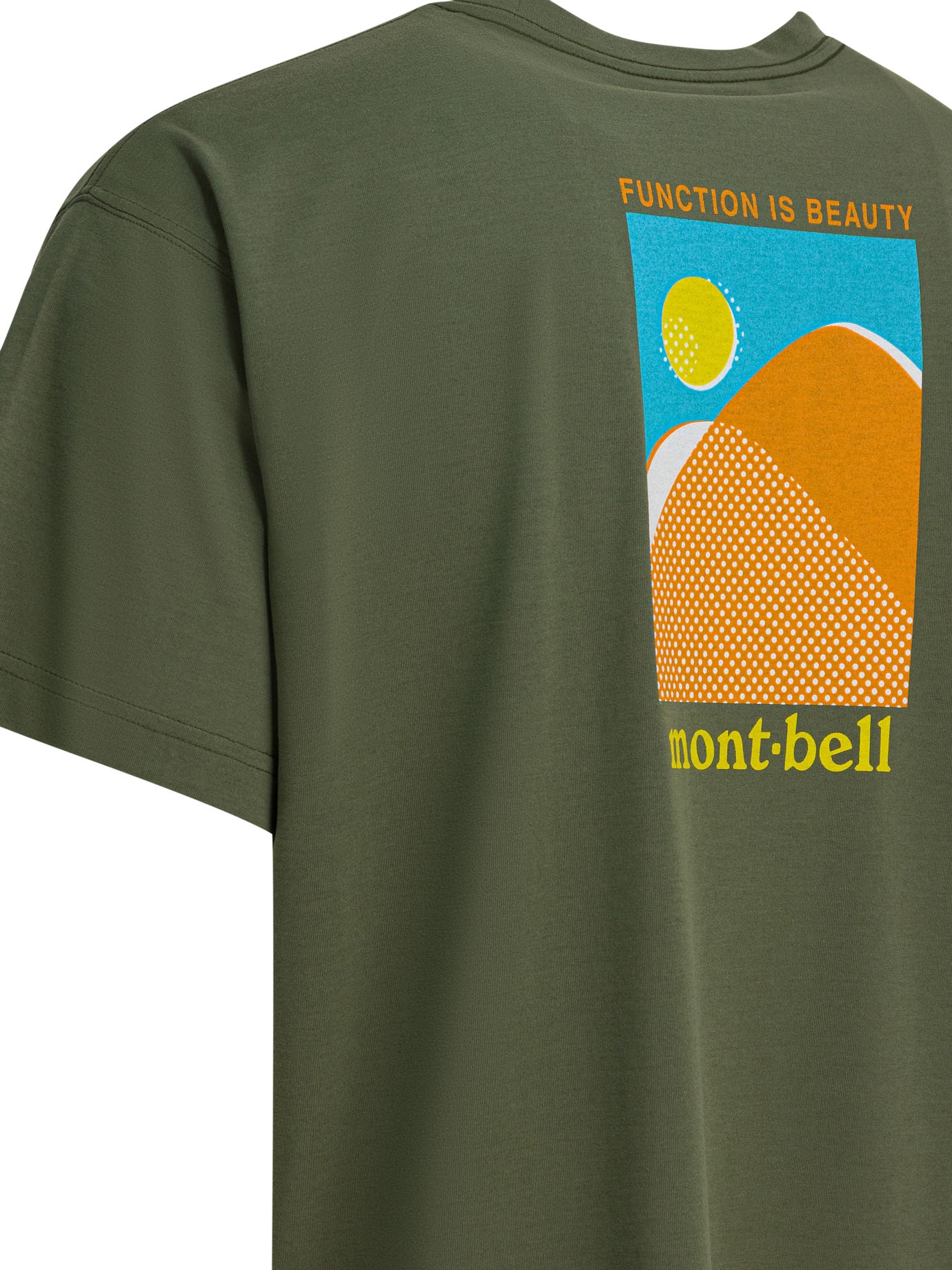 [Montbell] T-shirts Short Sleeve FW25 2304639WICKRON T MOUNTAINS & SUNKH