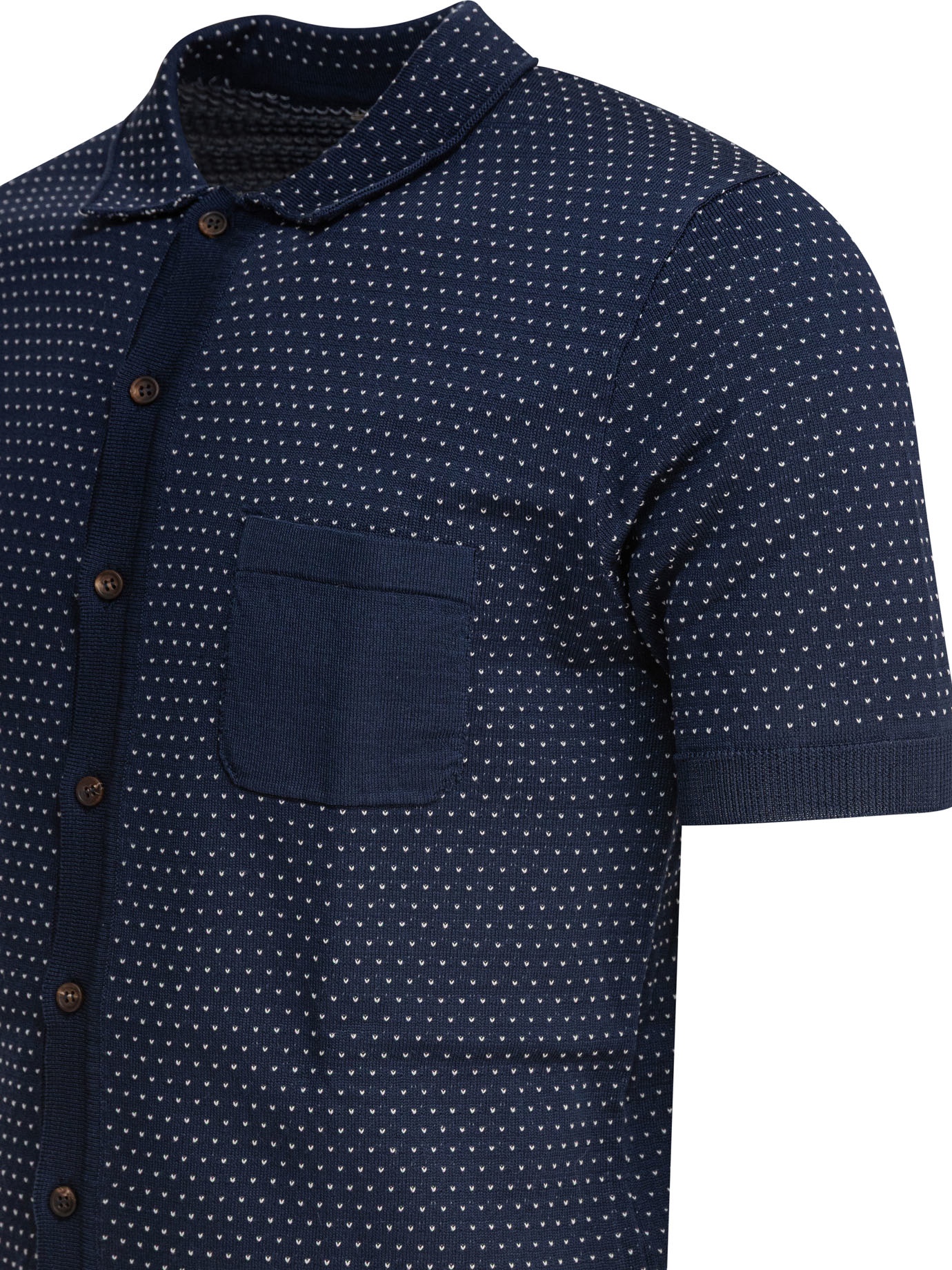 [Rakki] Shirts Short Sleeve SS25 JUNEAU TKBLEU-PANNA