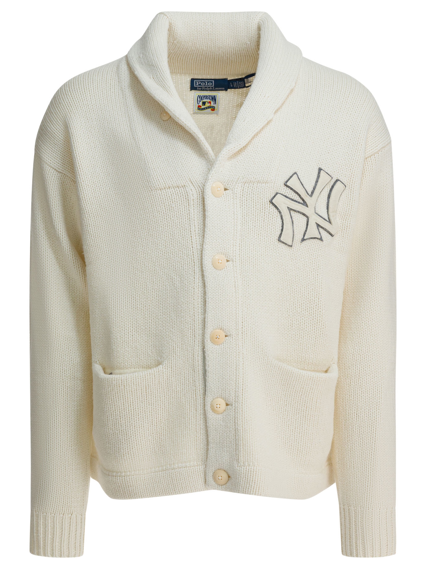 [Polo Ralph Lauren] Cardigan FW25 710982821001ANDOVER CREAM COMBO