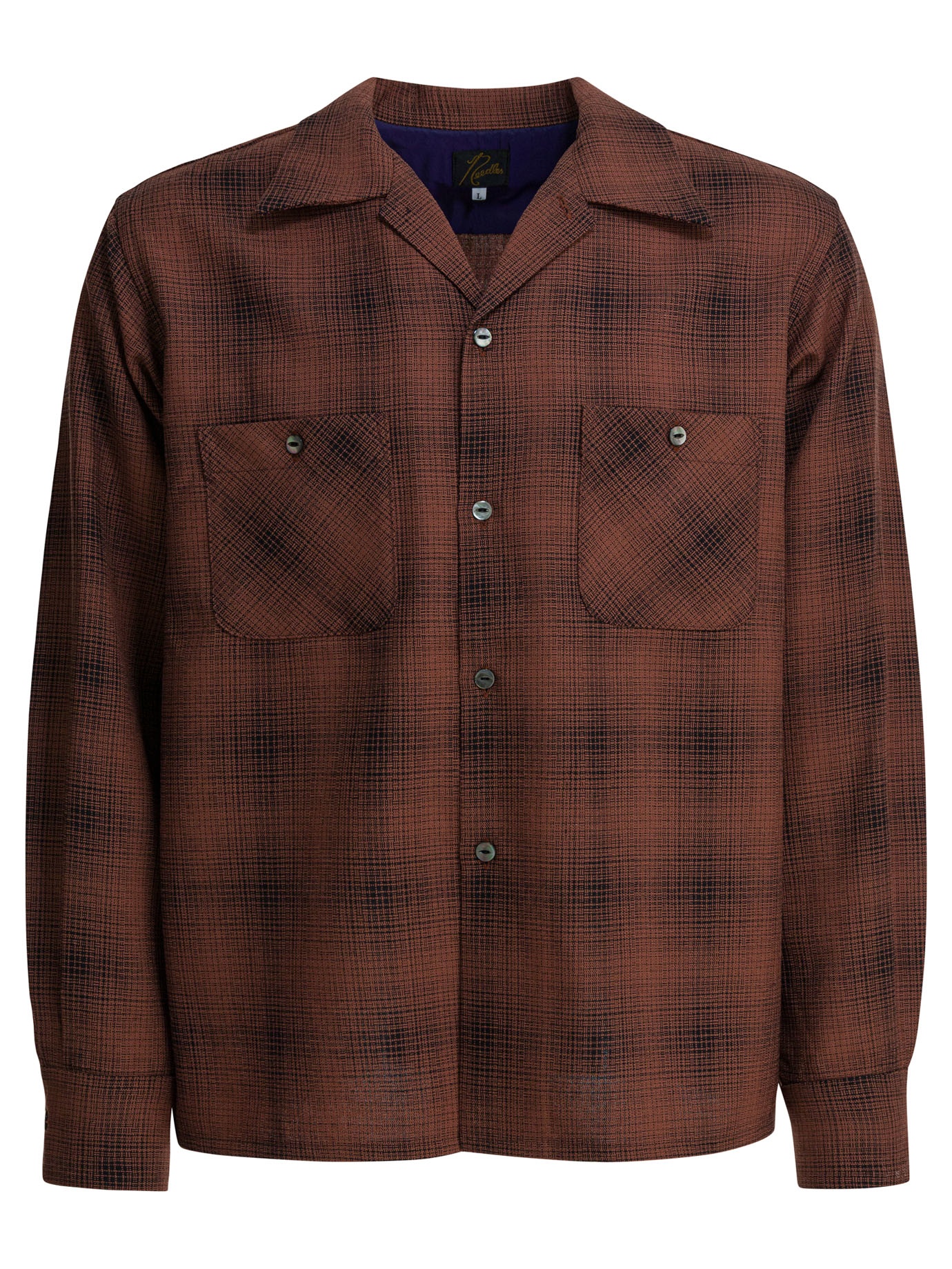 [Needles] Shirts Long Sleeve FW25 RW163B-SALMON