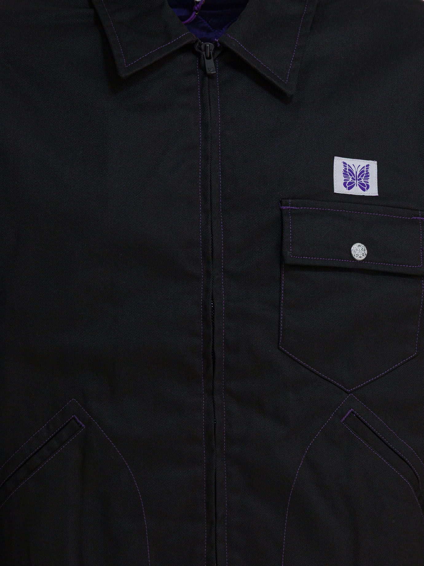 [Needles] Jacket FW25 RW211C-BLACK