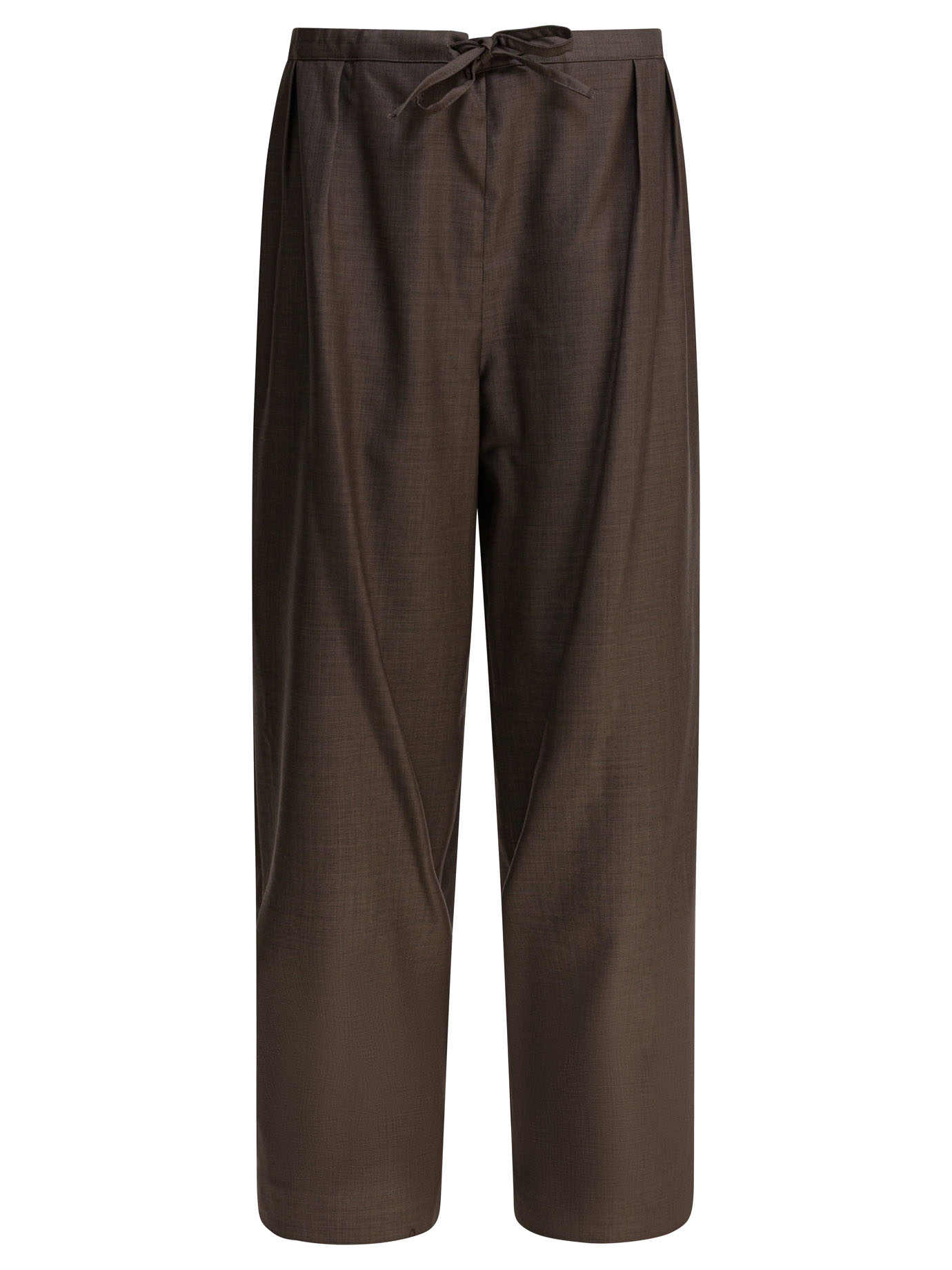 [LouLou De Saison] Trousers FW25 COVE LDSBROWN MELANGE