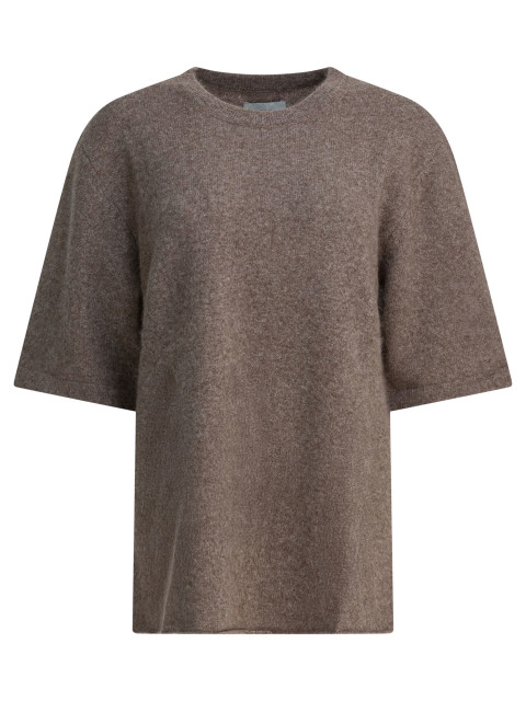 [LouLou De Saison] T-shirts Short Sleeve FW25 RAVENASHES MELANGE