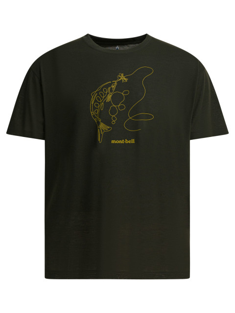 [Montbell] T-shirts Short Sleeve FW25 2304621WICKRON T SINGLE LINEDGN