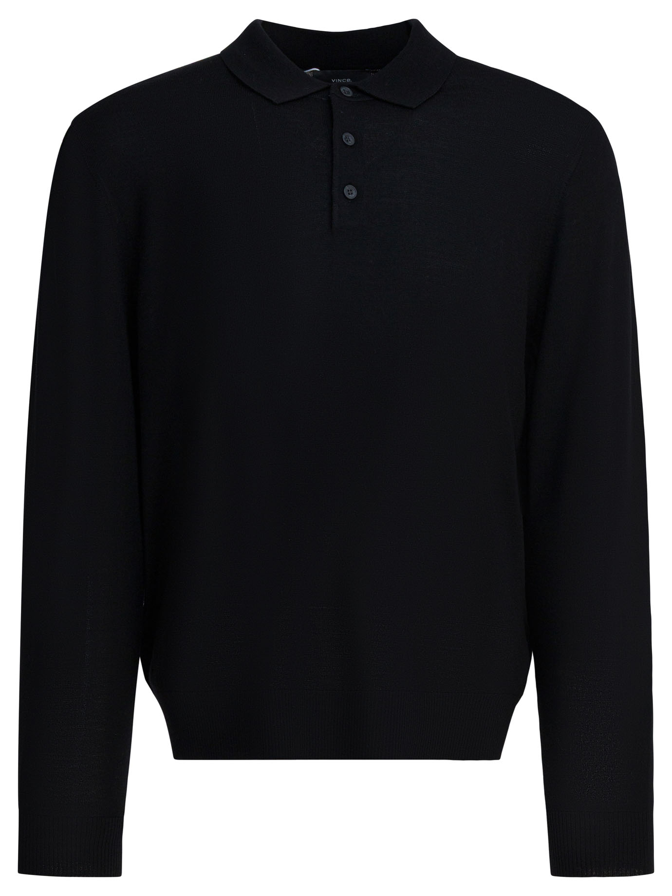 [VINCE] Shirts Long Sleeve FW25 M05196453A001BLK