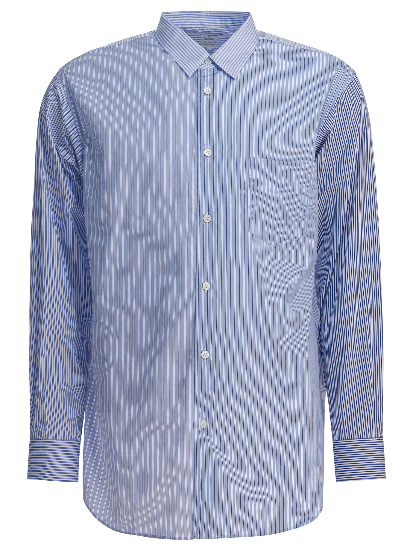 [COMME DES GARCONS FOREVER] Shirts Long Sleeve FW25 FZ-B107-PER1 STRIPE/MIX 1