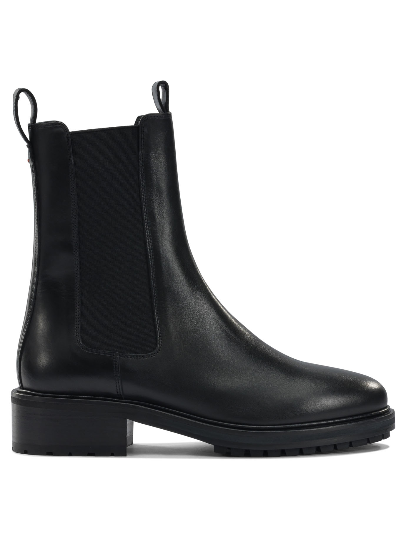 [Aeyde] Ankle Boots FW25 JACKCALF LEATHERBLACK