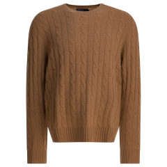 [Polo Ralph Lauren] Knitwear FW25 710876728506BROWN SUGAR MELANGE