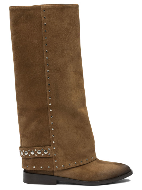 [Strategia] Long Boots FW25 A5728VELOUR TEQUILA