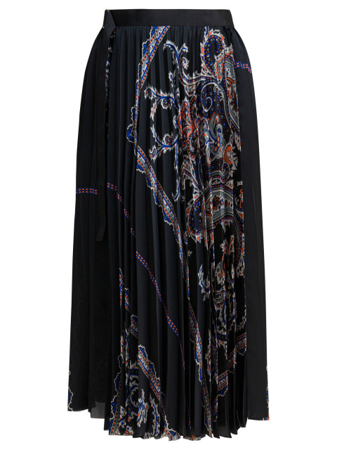 [Sacai] Long skirt FW25 25-08139001