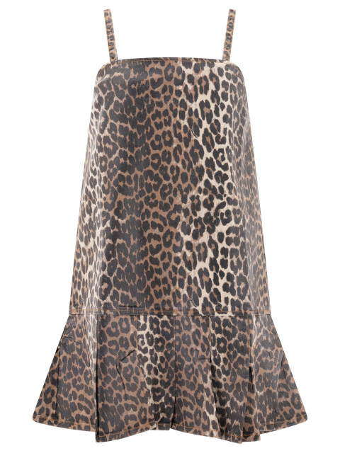 [GANNI] Sleeveless dress SS25 J1661943
