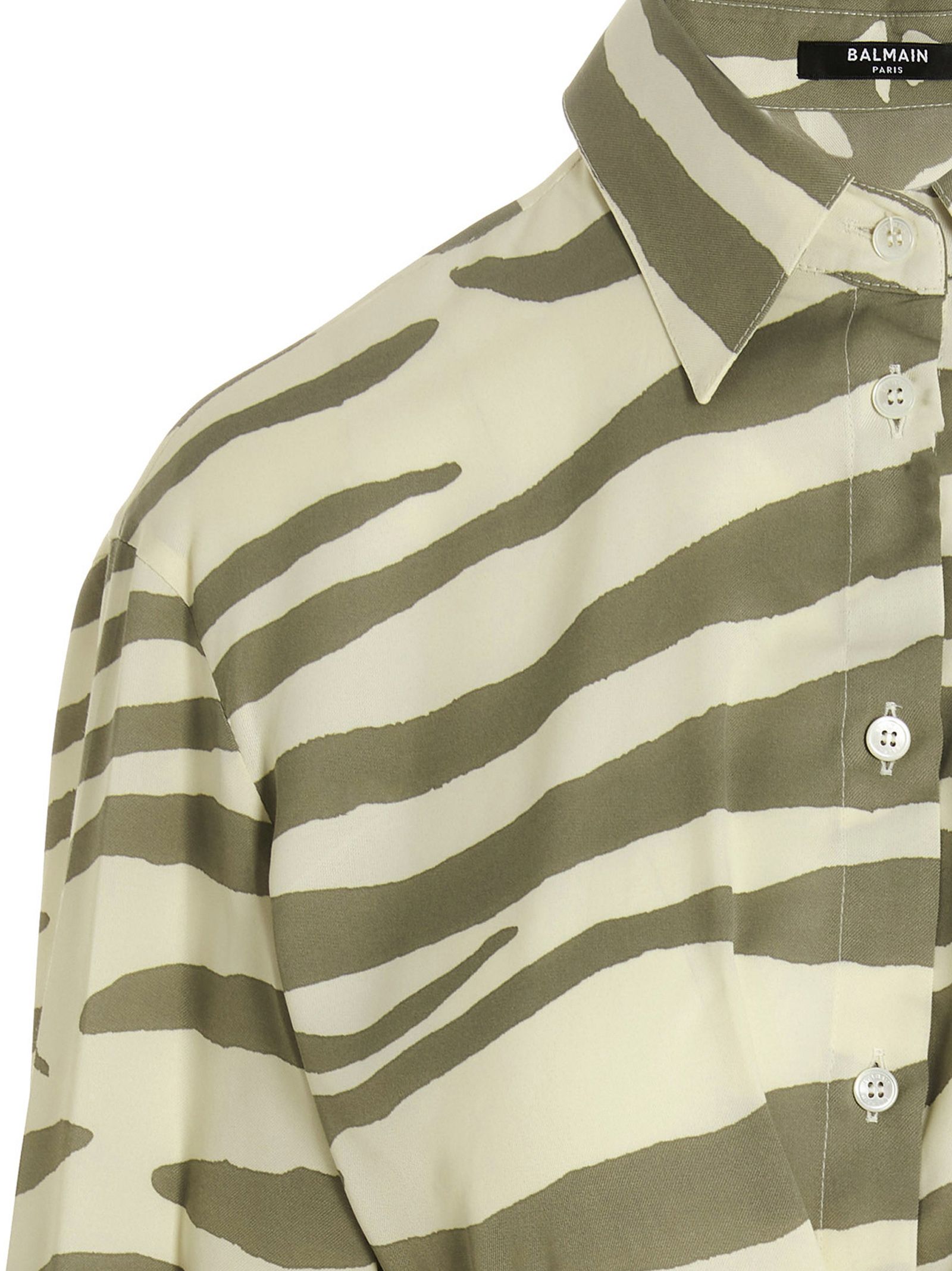 [Balmain] Blouse SS23 AF1HU105VC81GLU