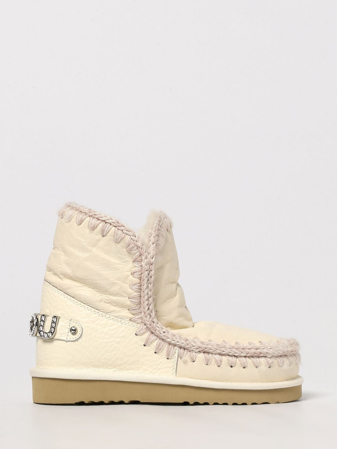 [Mou] Ankle Boots FW25 FW101036C WHITE