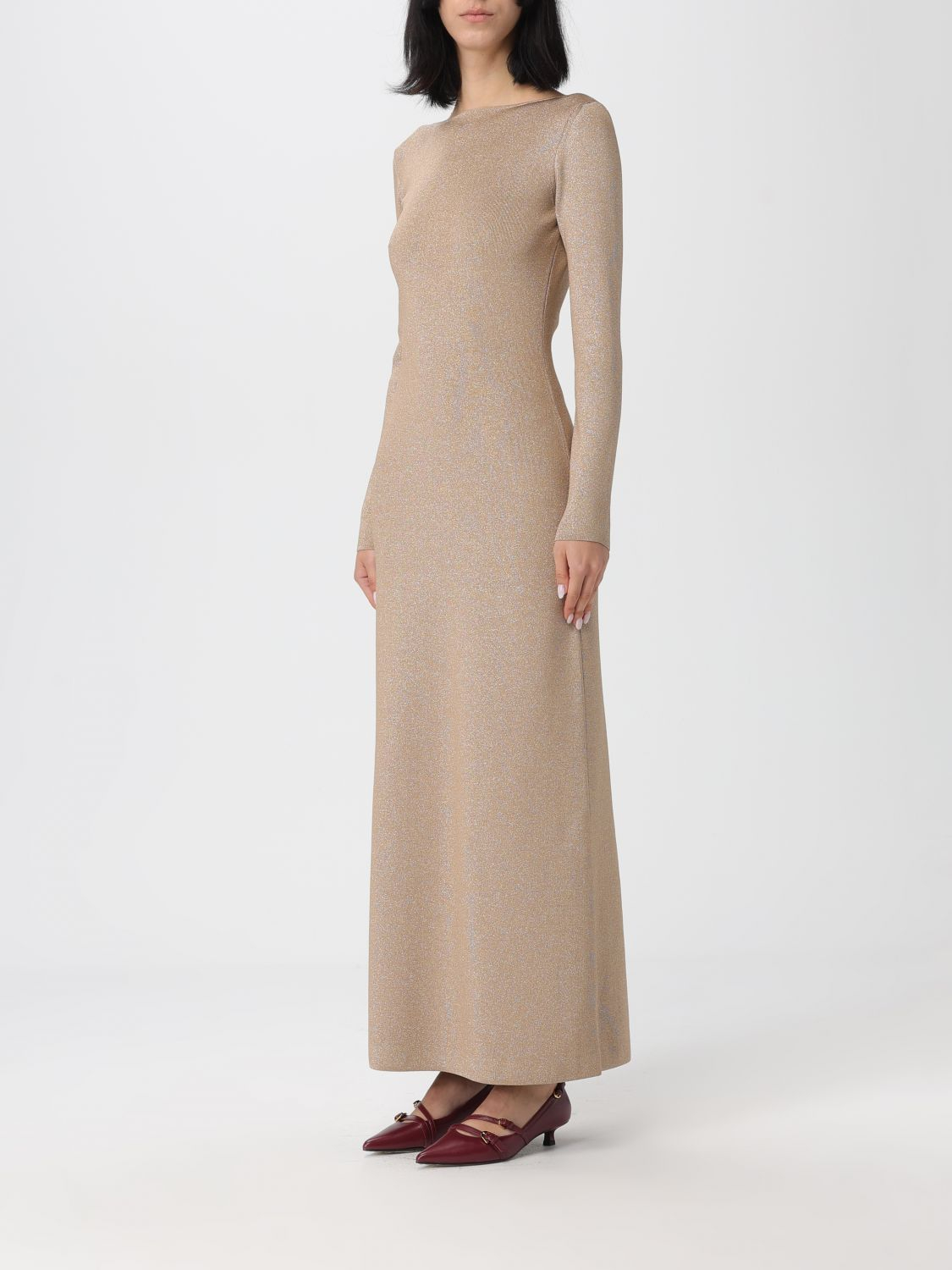 [MAX MARA PIANOFORTE] Short sleeve dress FW25 1326025706 001