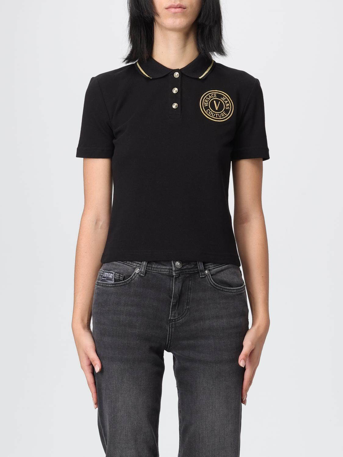 [VERSACE JEANS COUTURE] T-shirts Short Sleeve FW25 79HAGT00CJ01T G89