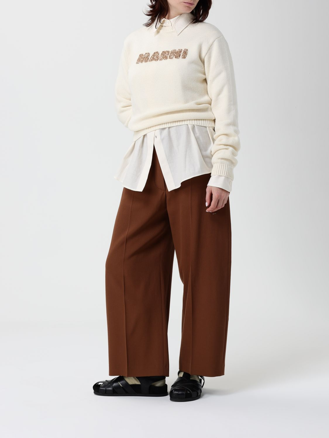 [Marni] Knitwear FW25 GCMD0634Q0UFH552 00W10