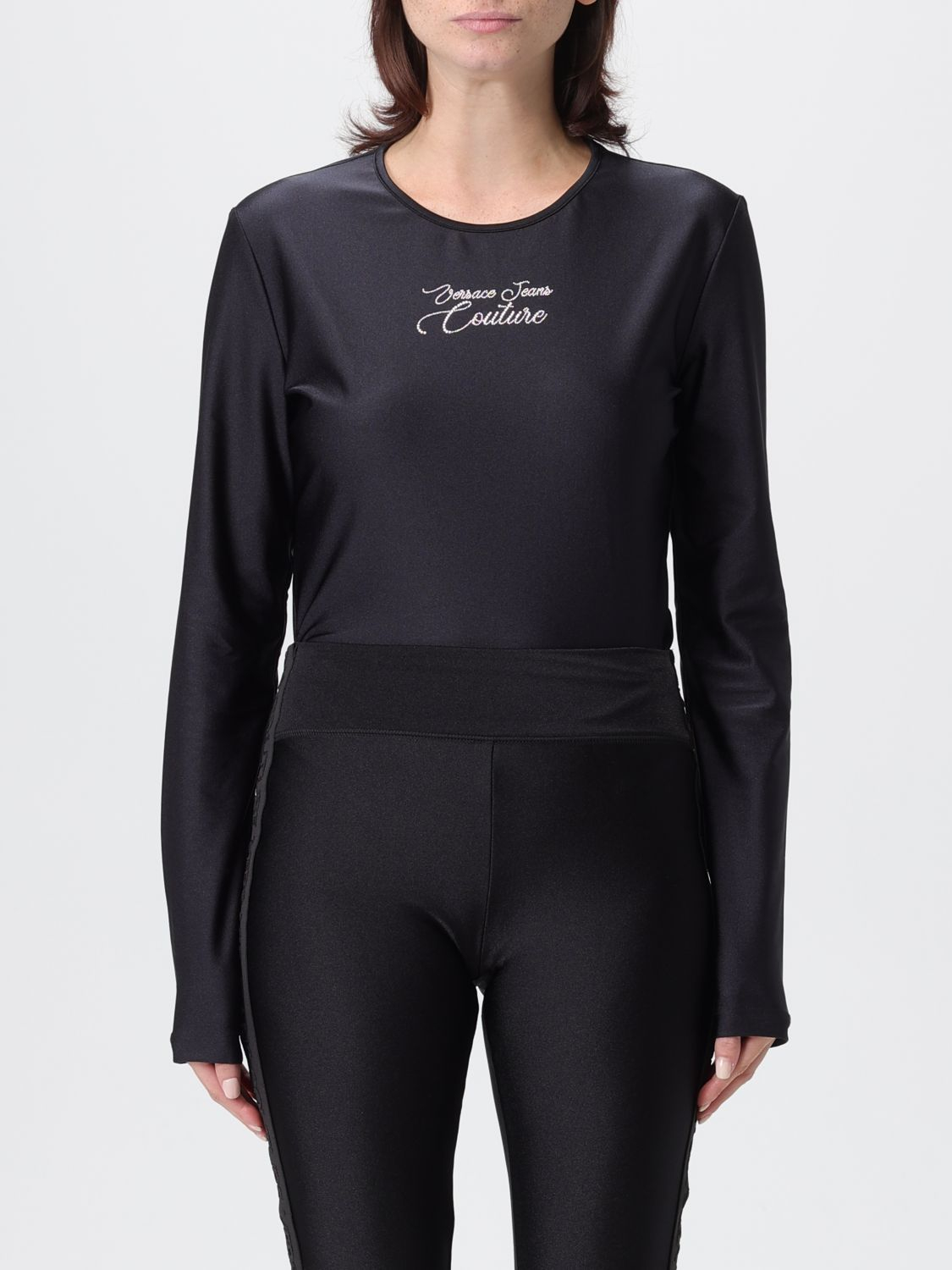 [VERSACE JEANS COUTURE] T-shirts Long Sleeve FW25 79HAM2A1N0008 899