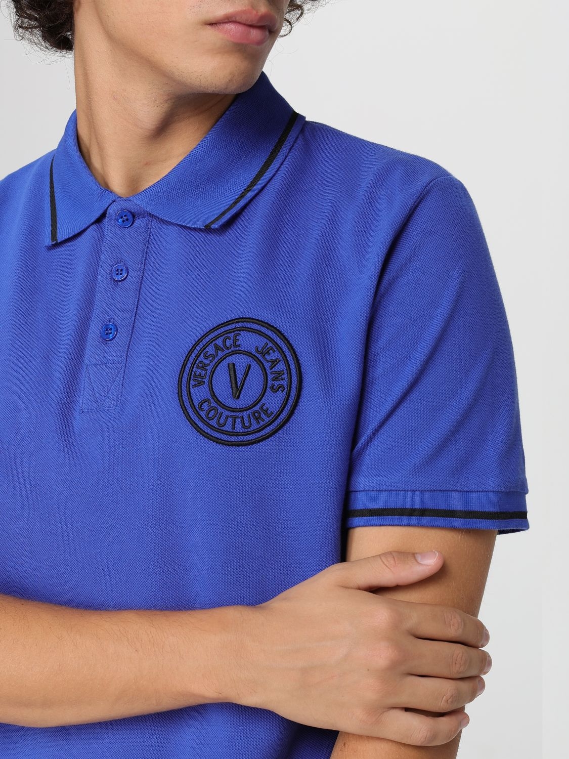 [VERSACE JEANS COUTURE] T-shirts Short Sleeve FW25 79GAGT01CJ01T 289