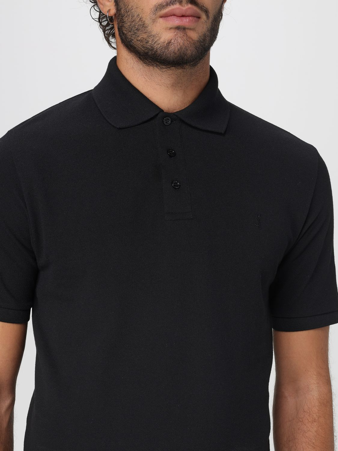 [Saint Laurent] T-shirts Short Sleeve SS26 844845Y37HC 1000