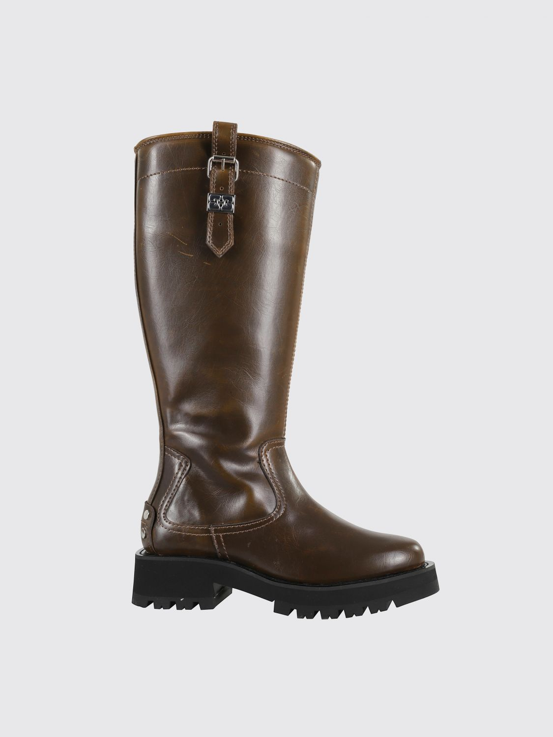 [GANNI] Long Boots FW25 S3023 826