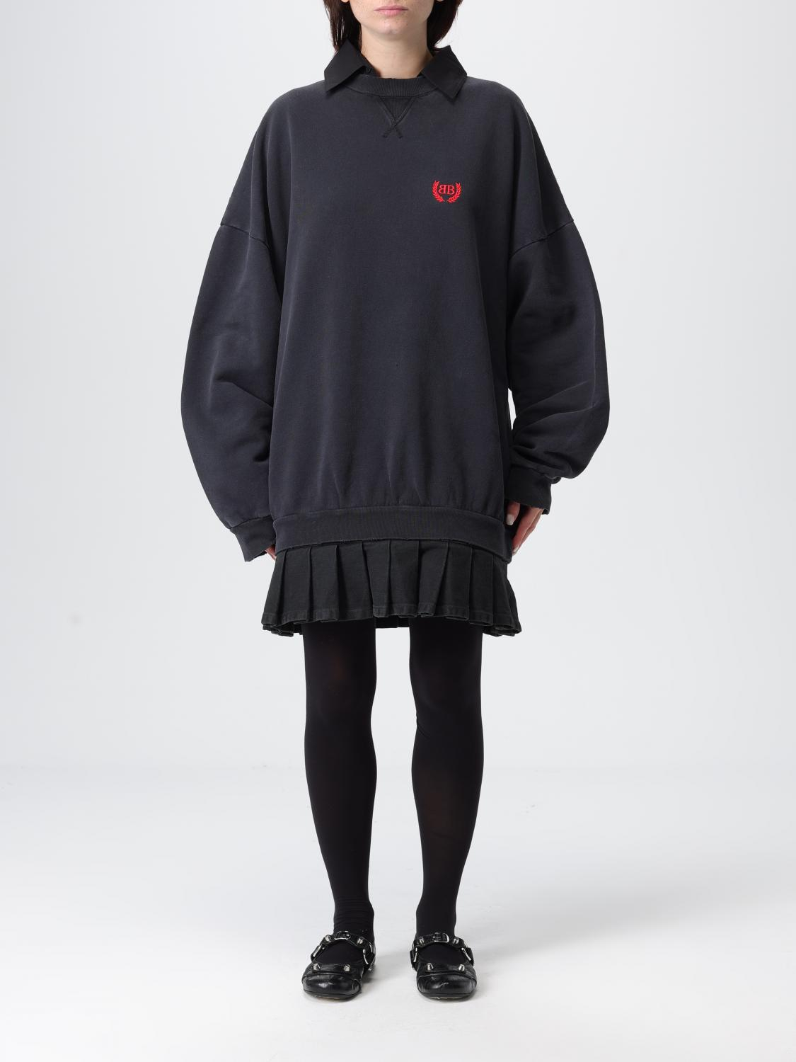 [Balenciaga] Long sleeve dress FW25 838975TSVC6 1041