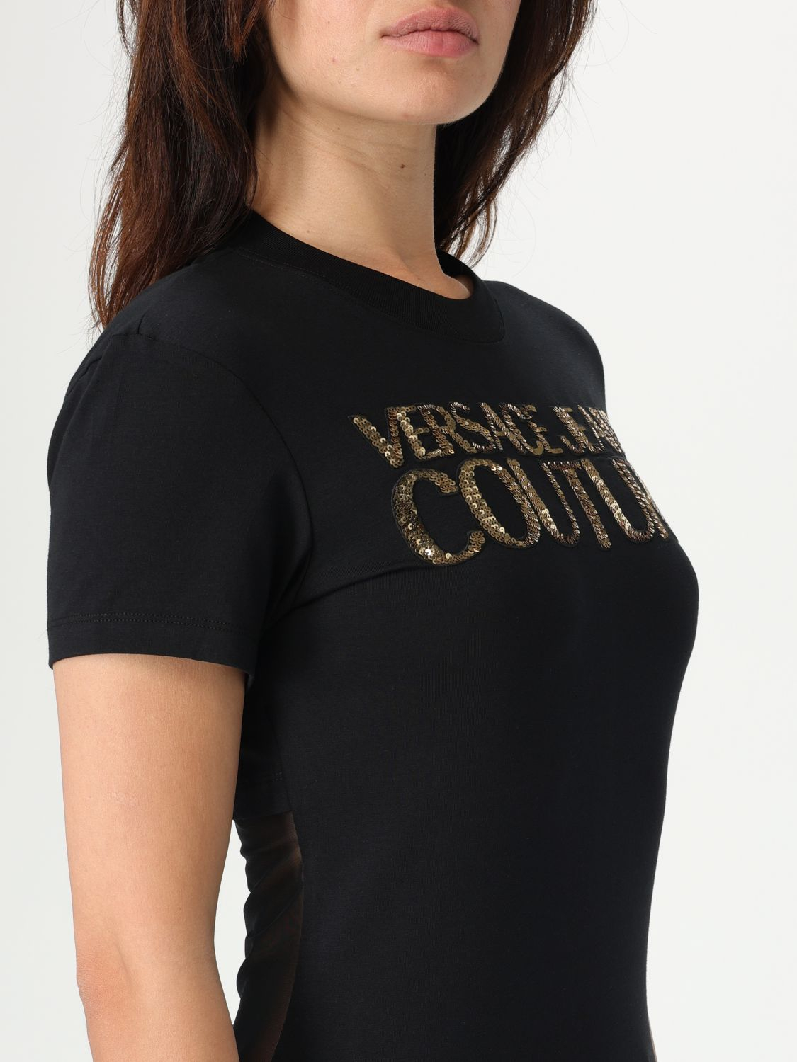 [VERSACE JEANS COUTURE] T-shirts Short Sleeve FW25 78HAHE00CJ02E 899