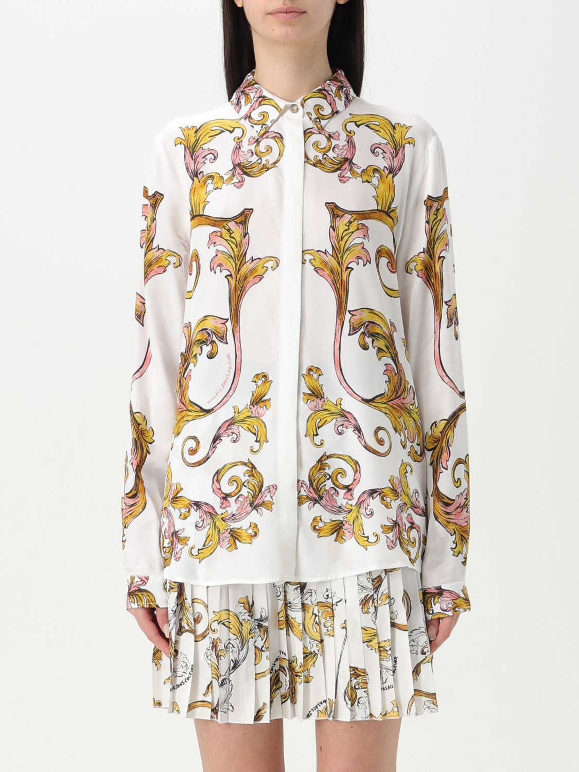 [VERSACE JEANS COUTURE] Shirts Long Sleeve FW25 78HAL2P1NS634 G03