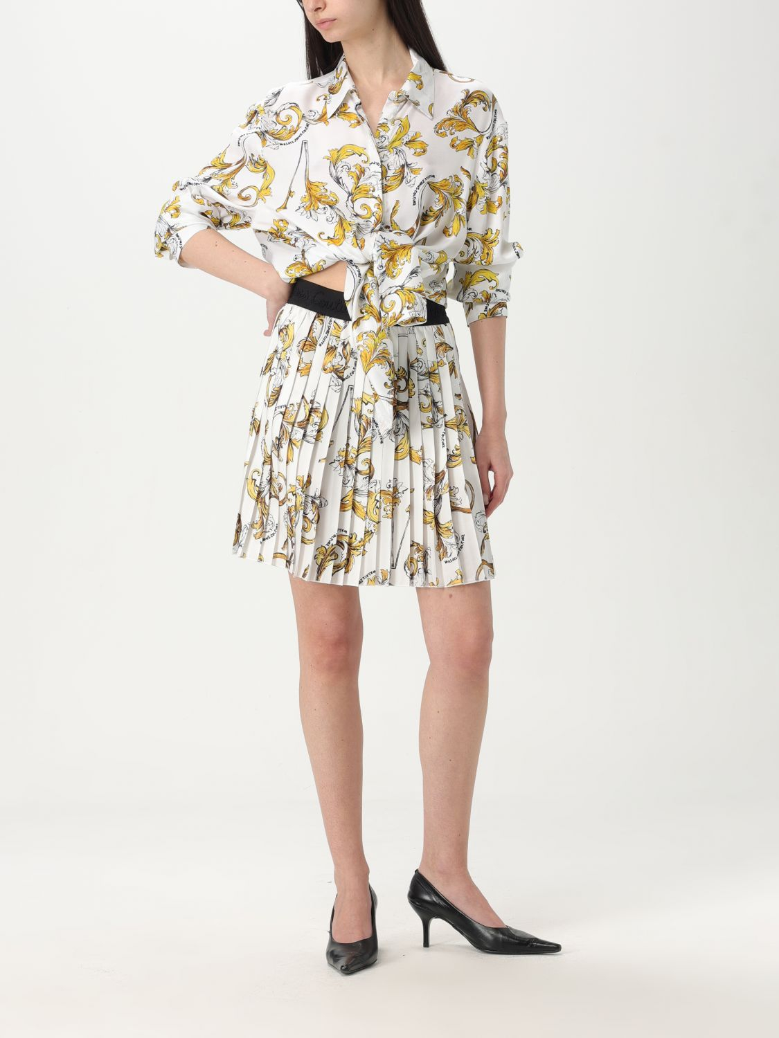 [VERSACE JEANS COUTURE] Shirts Long Sleeve FW25 78HAL222NS639 G03
