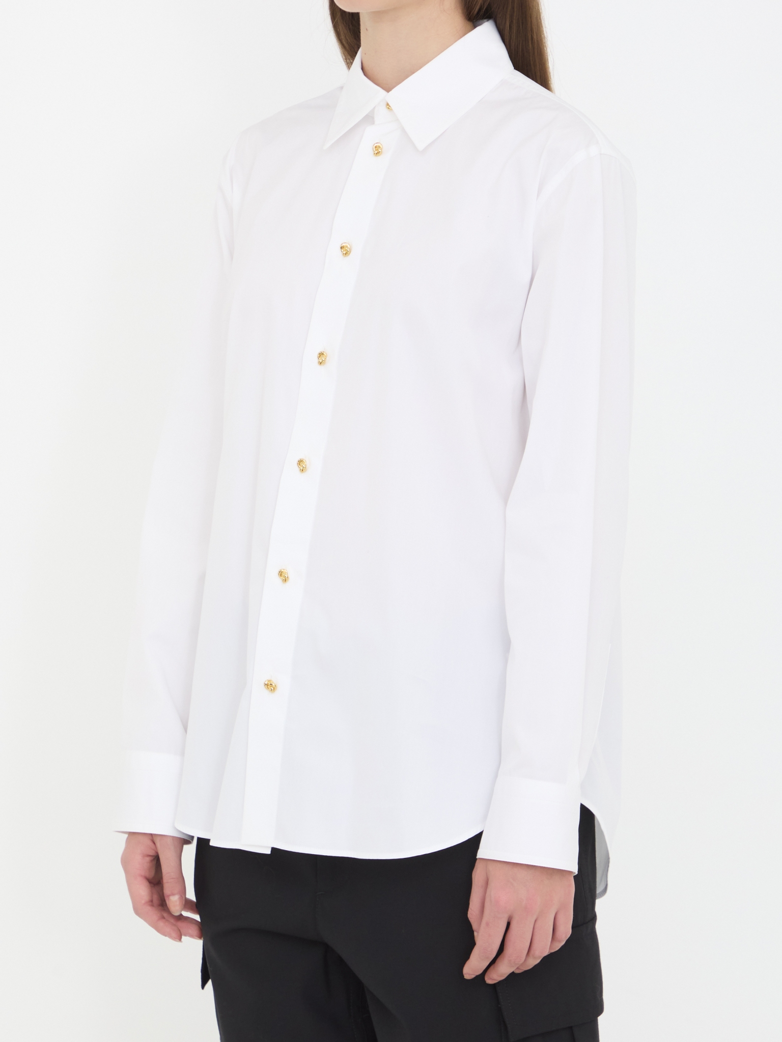 [Bottega Veneta] Shirts Long Sleeve SS26 838420_V2H20_9000