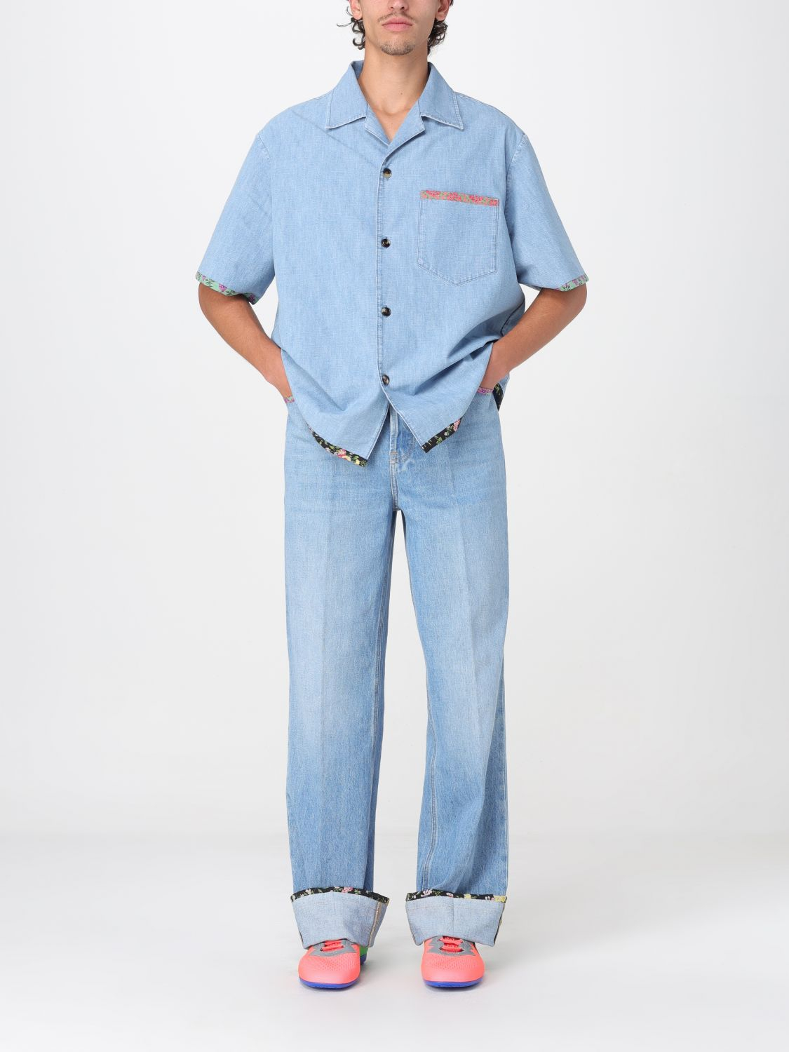[Valentino] Shirts Short Sleeve FW25 6V0DB04LALM 508