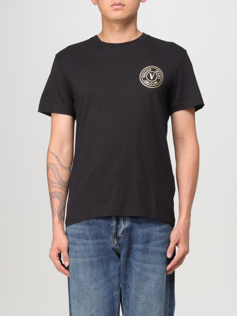 [VERSACE JEANS COUTURE] T-shirts Short Sleeve FW25 77GAHT00CJ00T G89